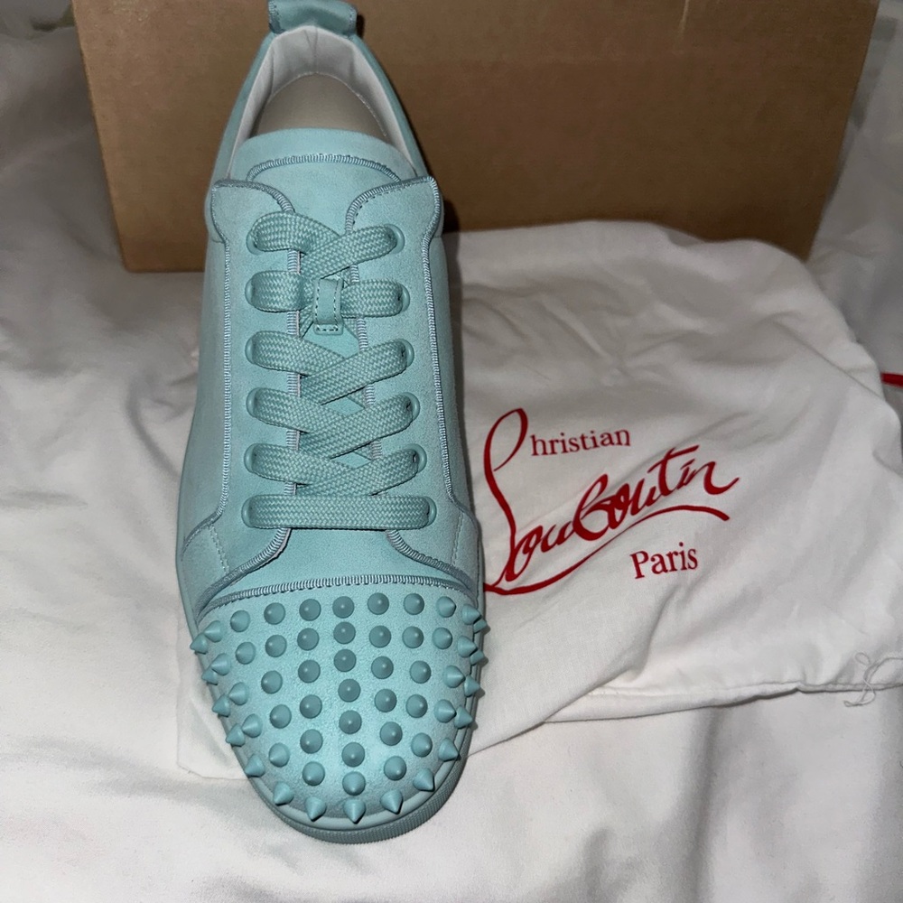 Christian Louboutin Iceberg Suede Sneakers
